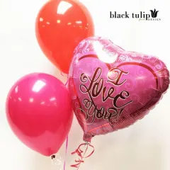 Black Tulip Floral Design photo