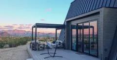 A-Frame Cabins at Stardust Big Bend near Big Bend National Park