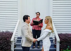 A Bilingual Wedding Minister website photo